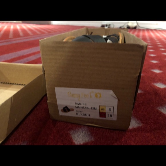 H-Band Slide Sandal Flip Flops Slipper Mules Black - Picture 5 of 5